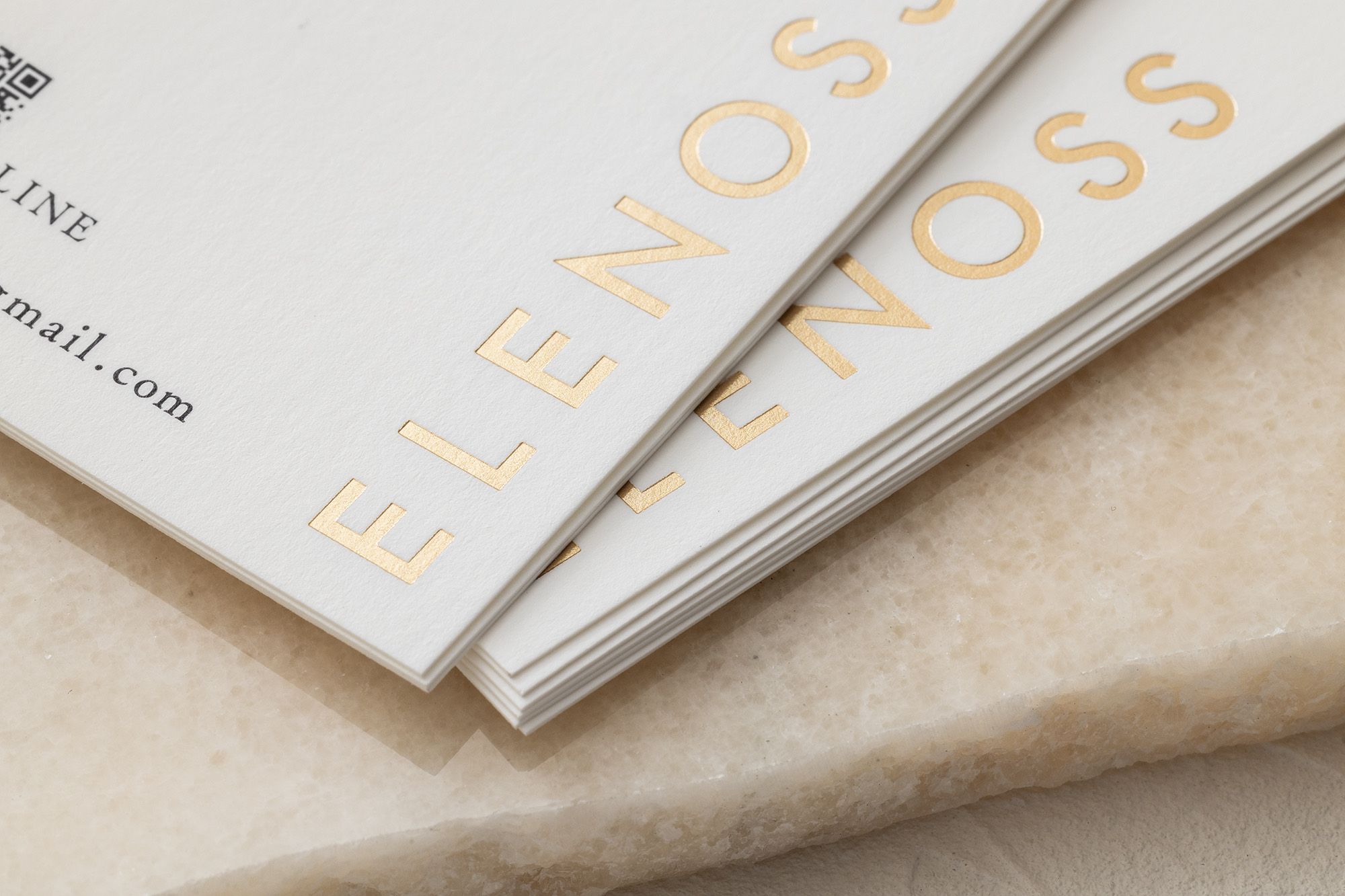 ELENOSS ロゴ・名刺デザイン