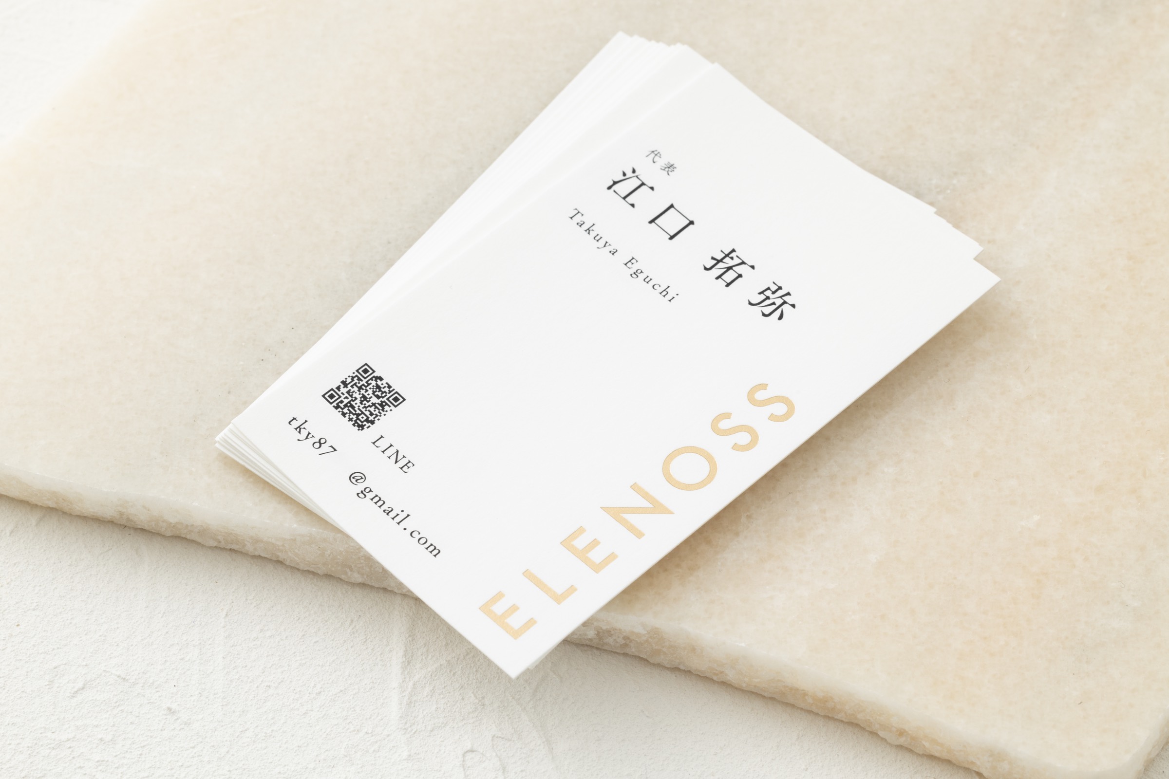 ELENOSS ロゴ・名刺デザイン